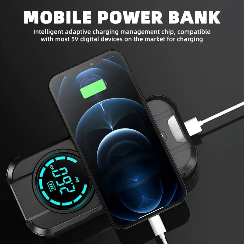 šODEIUM⢠Smart Multipurpose Air Compressor - Jump Starters - Battery Charging Systems