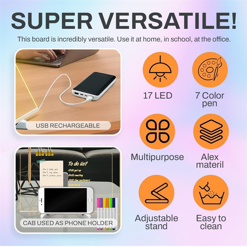 Unleash Your Inner Artist with Our LED Drawing Board!