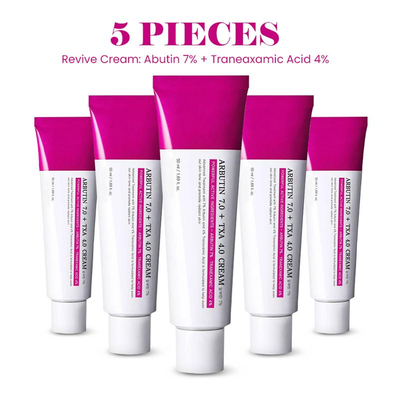 Revive Cream: Abutin 7% + Traneaxamic Acid 4%