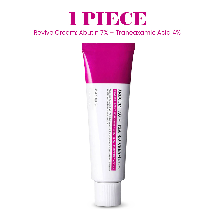 Revive Cream: Abutin 7% + Traneaxamic Acid 4%