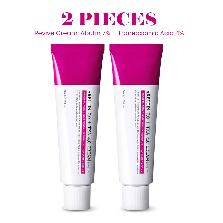Revive Cream: Abutin 7% + Traneaxamic Acid 4%