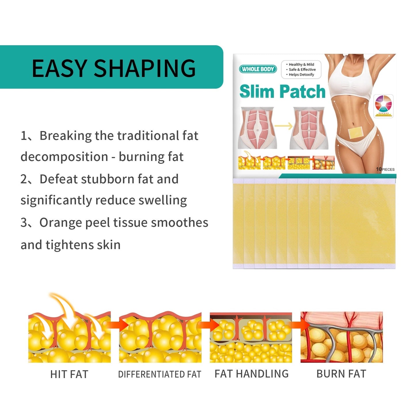 Belly & Body Shaping Belly Button Patch