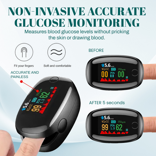🔥Over 20000 units sold in the past 30 days _ Non invasive precision multifunctional blood glucose meter