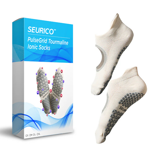 Seurico™ PulseGrid Tourmaline Ionic Socks