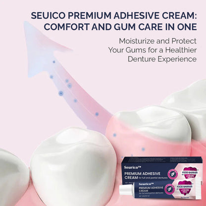 ✨[Official Brand Store] 😁Seurico™ Premium Adhesive Cream🦷 (✨BUY 3 GET 2 FREE🎁)