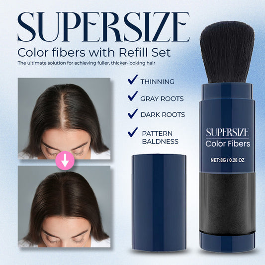 Supersize Color Fibers with Refill Set