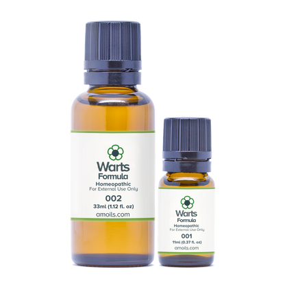 WARTS FORMULA - NATURAL, PAINLESS, NO SCARRING