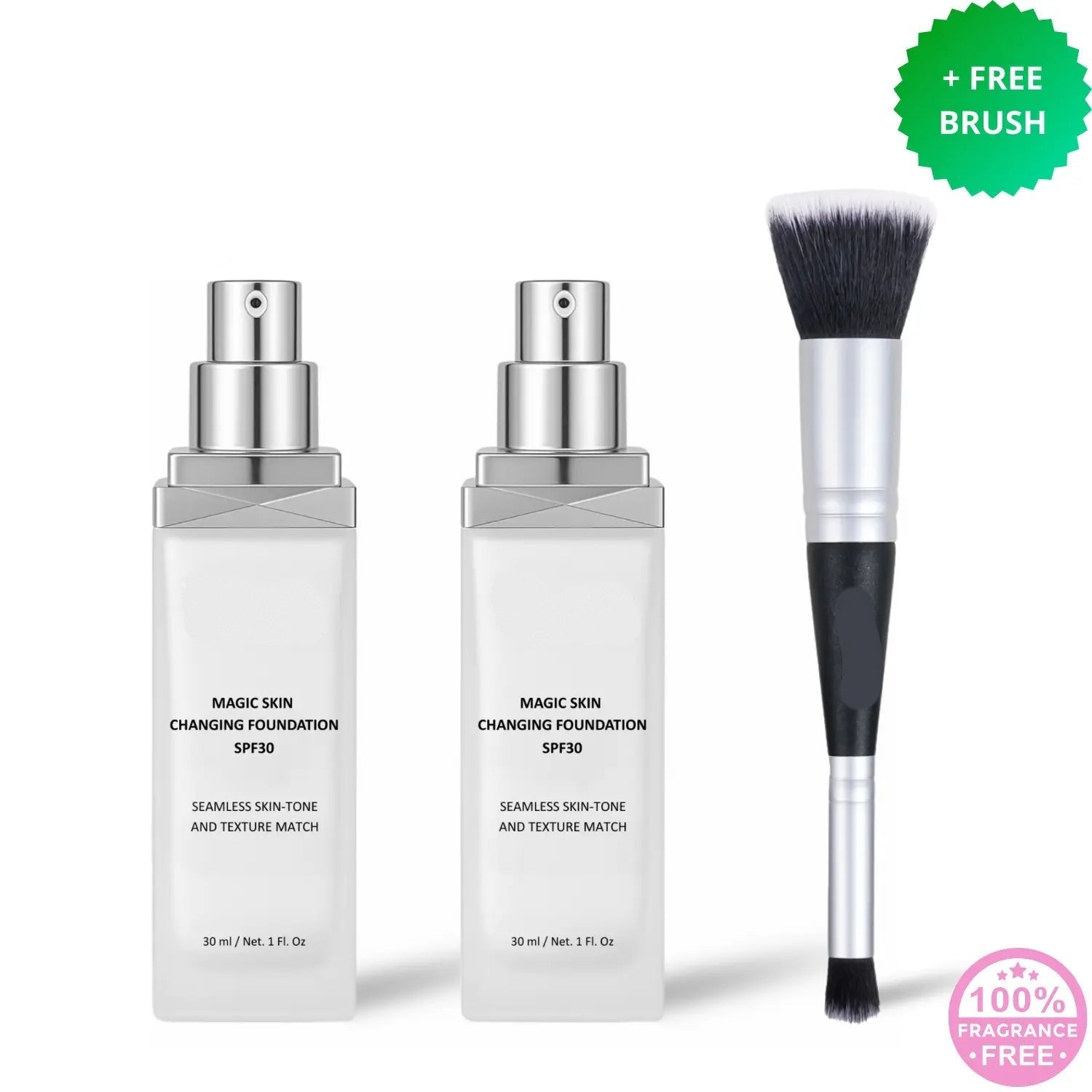 2 Pieces + FREE BRUSH