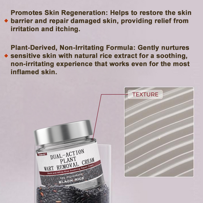 Black Rice Skin Repair Essence Cream 👨‍⚕️ FDA Certified (Removes warts and skin growths, improves keratin buildup and seborrheic dermatitis, follicular keratosis, age spots, and bruising)
