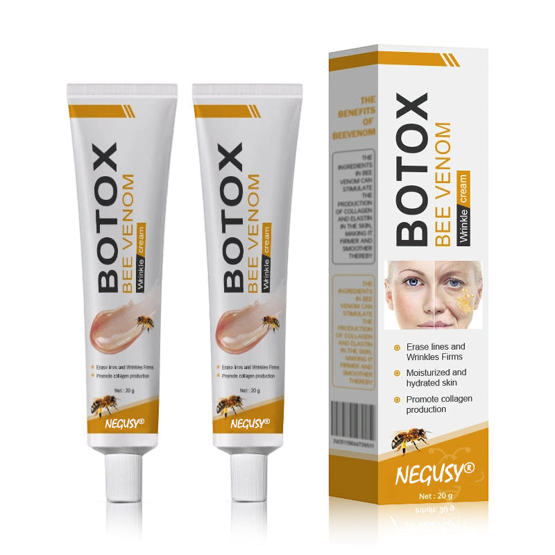 (Made and Shipped from USA) 🧑‍⚕️NEGUSY® Botox Bee Venom Wrinkle Removal Cream