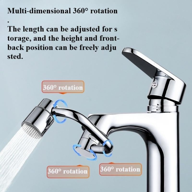 🚰🚰Universal sink faucet-✨1080° Rotatable Faucet Aerator Extension