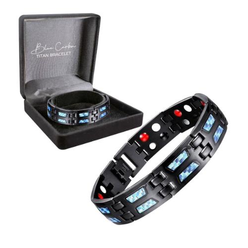NEGUSY™ Blue Carbon TitanBracelet