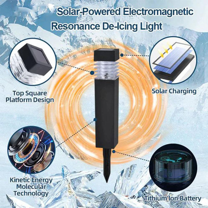 AirOmn™ Solar-Powered Electromagnetic Resonance De-Icing Light - Zero Energy Consumption