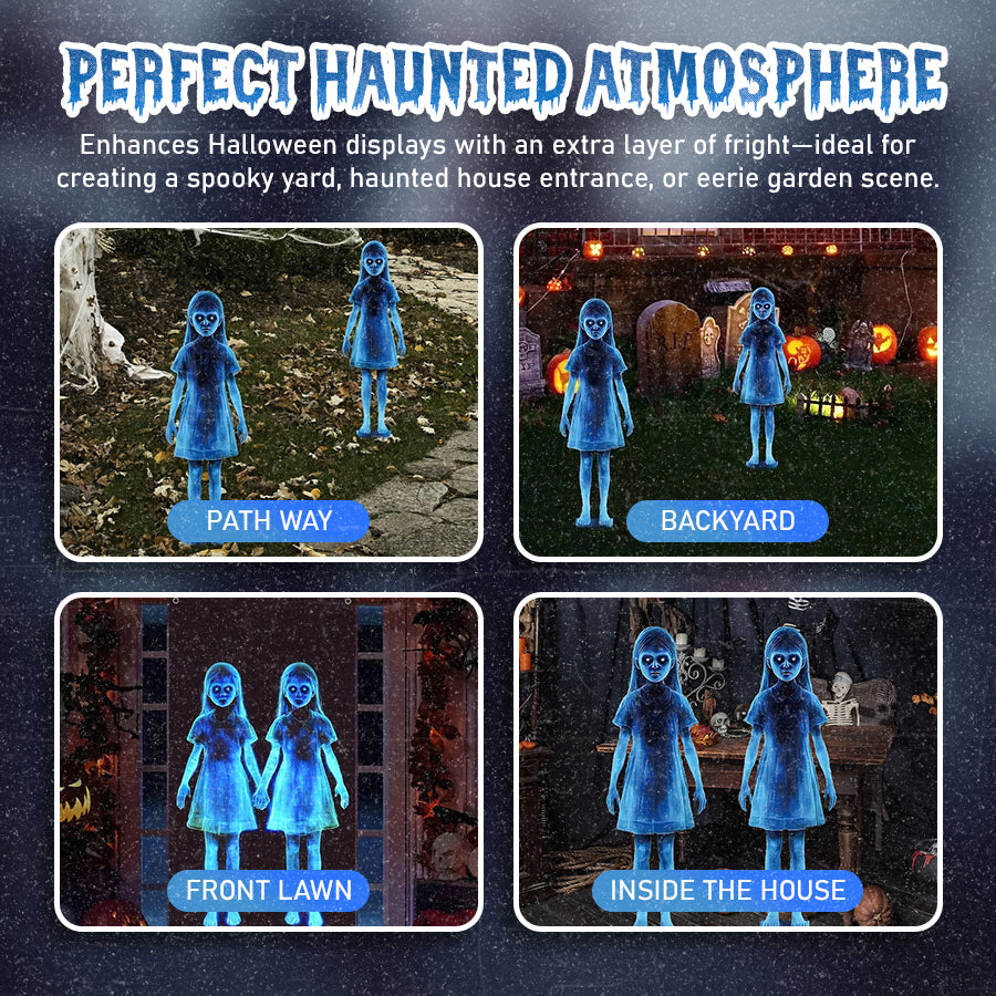 🔥 Last Day 50% OFF 🔥 👻Girl Ghost Courtyard Decoration for Halloween👻