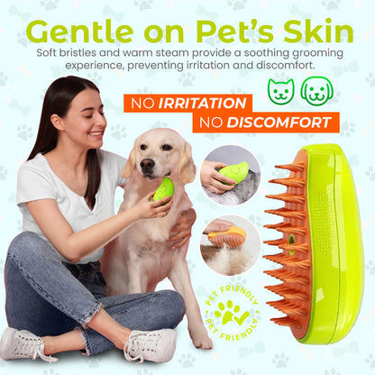 Seurico™ Multi-Functional Pet Steam Brush