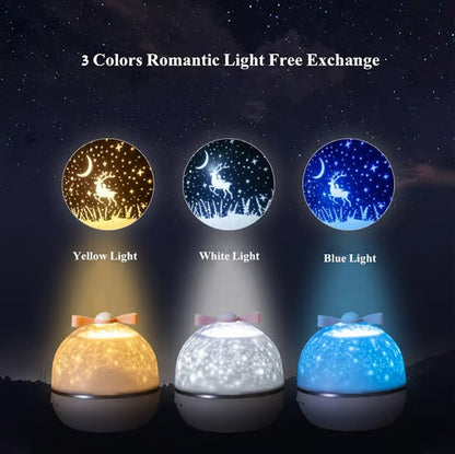 LAST DAY 60% OFF 🔥🔥Galactic Glow Night Light (LED Projector)✨