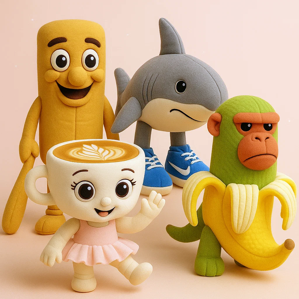 TungTung Meme Plush | Viral Knock Knock Doll