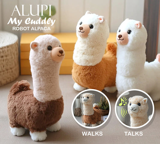 🦙Alupi- My Cuddly Robot Alpaca