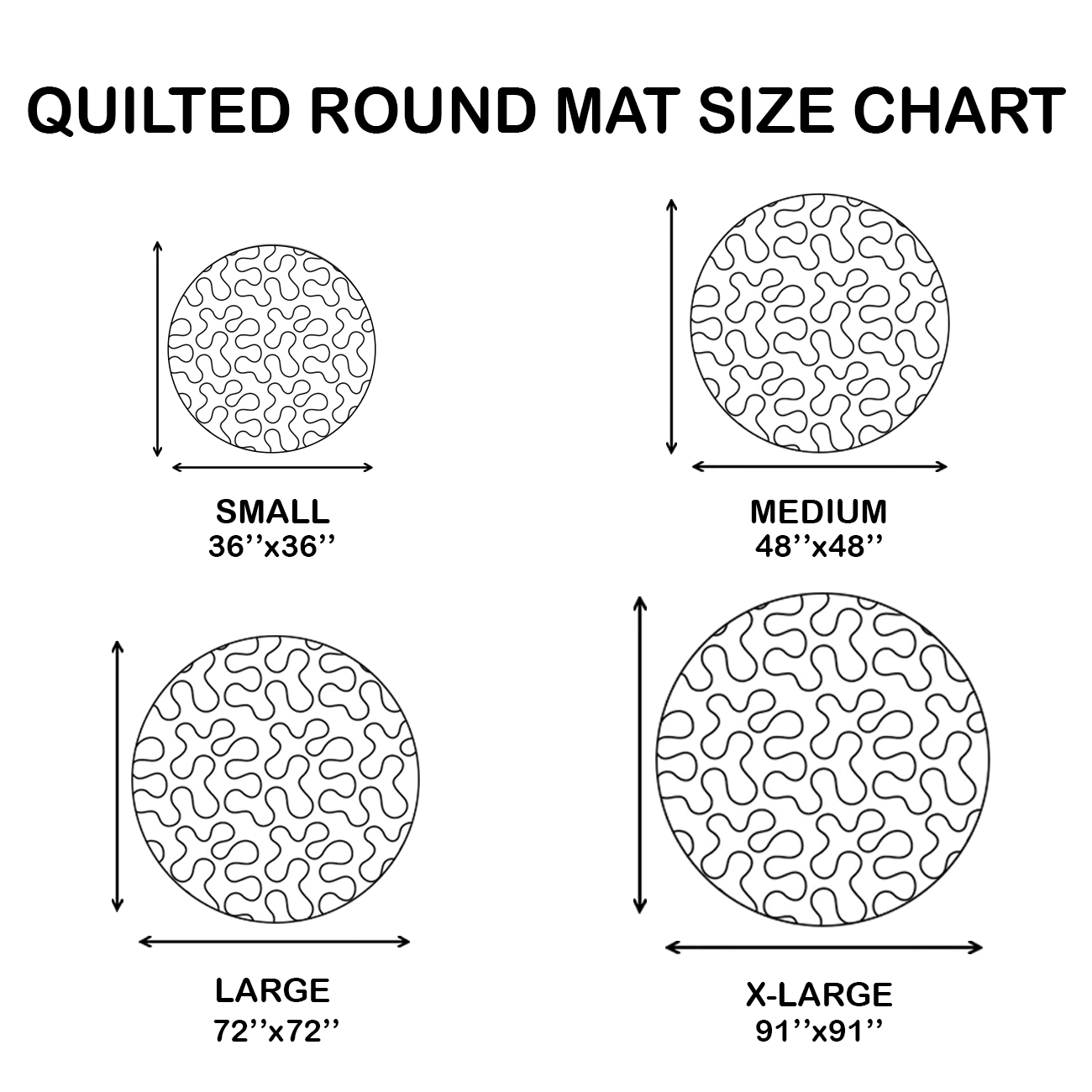 Magic Gnome Quilted Round Mat
