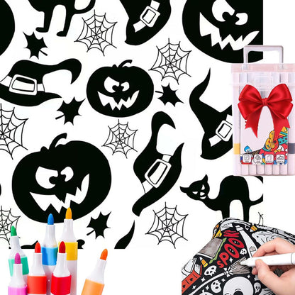 ⏳🎄Christmas Sale 49% OFF!!🎁🎨✨DIY Coloring Blanket With Markers