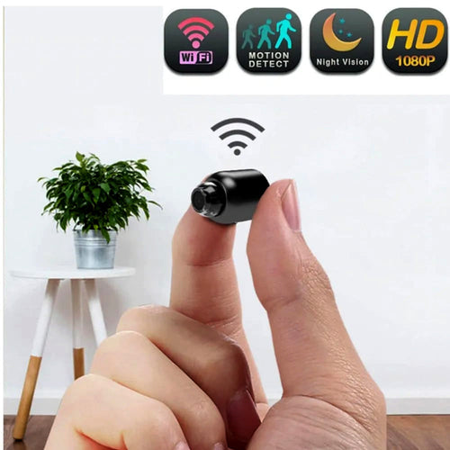 2024 Mini WIFI Camera 1080P HD - Night Vision Included