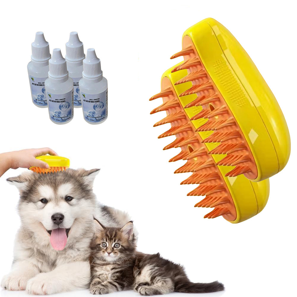 Seurico™ Patented Exclusive Rechargeable Steam Pet Brush