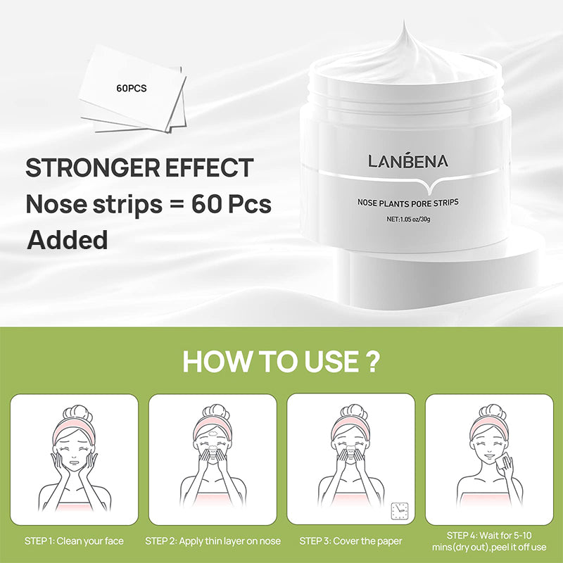 Seurico™ Blackhead Removal Nose Mask - Intense Cleansing, Sensitive Skin-Friendly