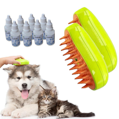 Seurico™ Patented Exclusive Rechargeable Steam Pet Brush