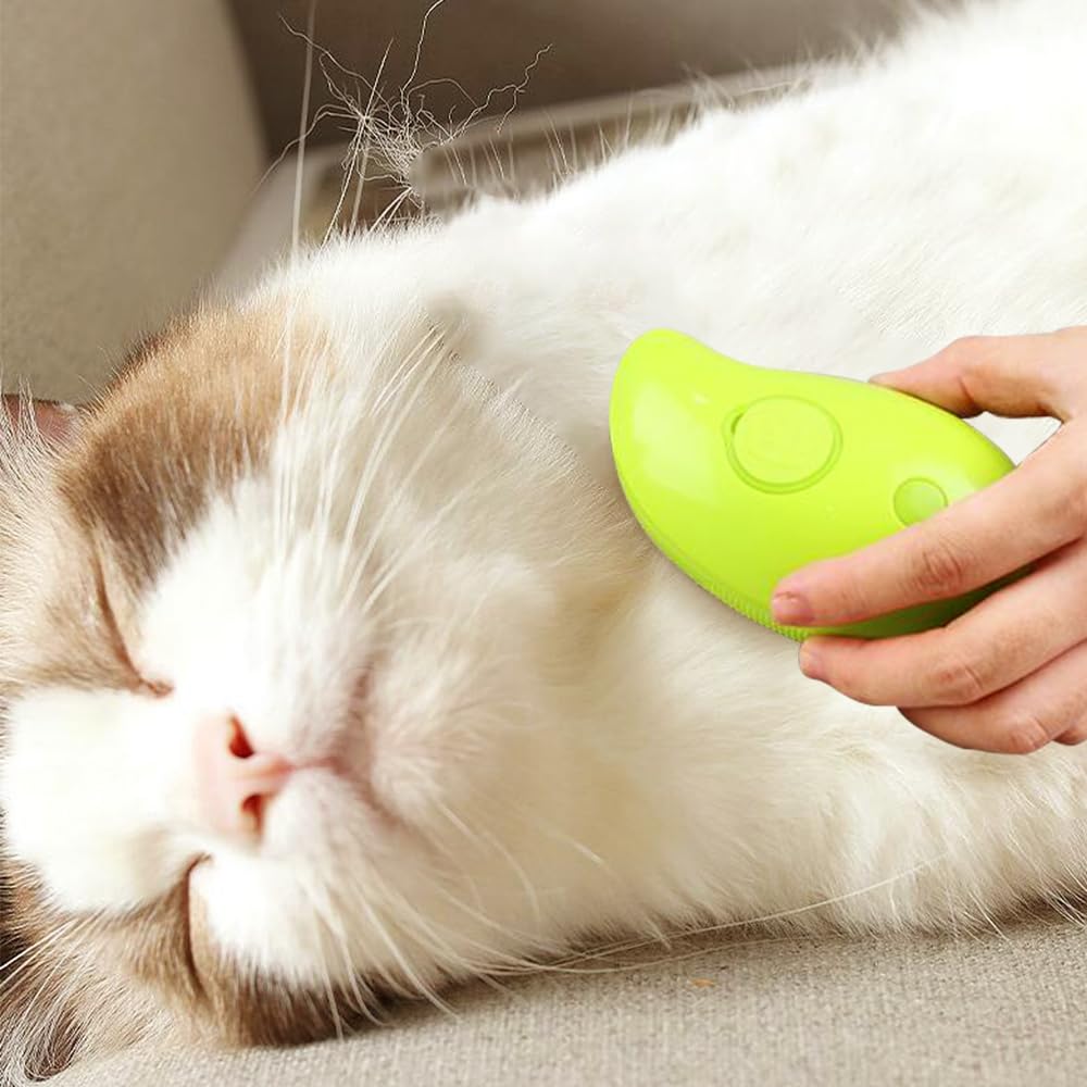 Seurico™ Patented Exclusive Rechargeable Steam Pet Brush