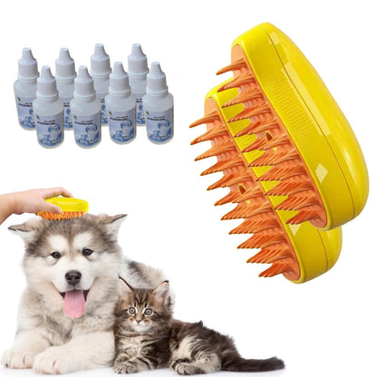 Seurico™ Patented Exclusive Rechargeable Steam Pet Brush