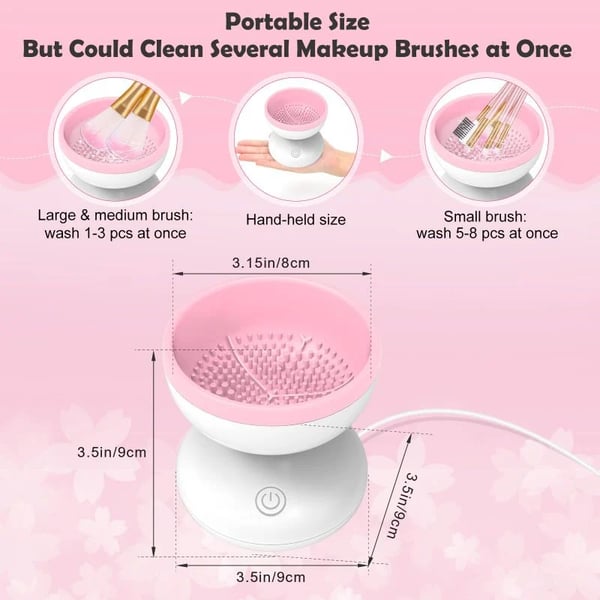 AirOmn™ Electric Makeup Brush Cleaner Machine