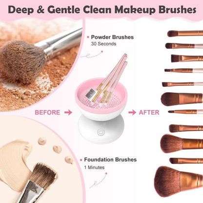 AirOmn™ Electric Makeup Brush Cleaner Machine