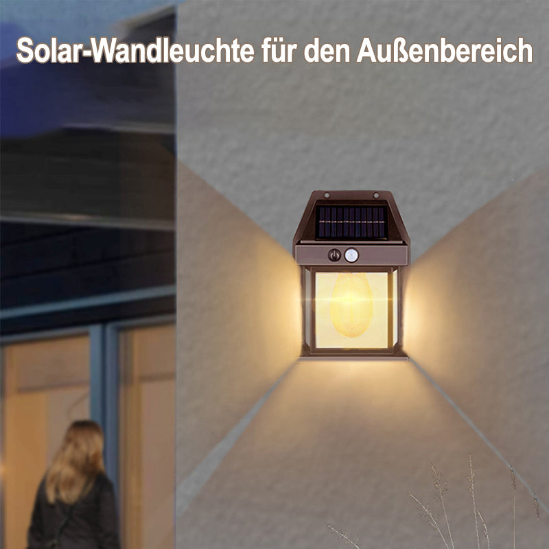 Solar Wolfram Wandleuchte f??r den Au??enbereich