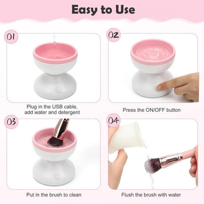 AirOmn™ Electric Makeup Brush Cleaner Machine