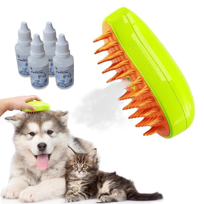 Seurico™ Patented Exclusive Rechargeable Steam Pet Brush