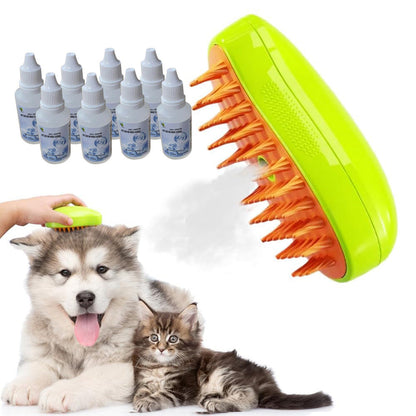 Seurico™ Patented Exclusive Rechargeable Steam Pet Brush