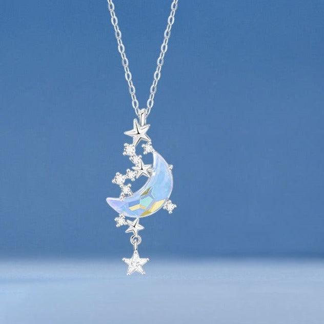 Starry Moon Fairycore Princesscore Necklace