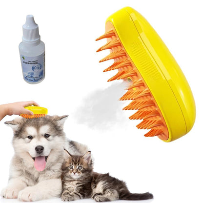 Seurico™ Patented Exclusive Rechargeable Steam Pet Brush